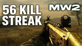 MW2 &ndash; 56 Kill Streak (2009 Raw Gameplay)