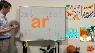 AR Digraph Phonics Sound with Words for Young Learners - Fun Phonics - Lesson 34
