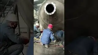 Welding and Grinding Detailed Cement Silo Fabrication