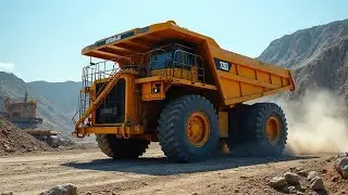 &ldquo;Monster of the Mines: Caterpillar 785D in Full Action&rdquo;