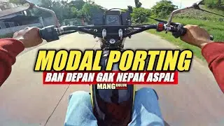 YAMAHA YT 115 | SEMI TRAIL Ga ada OBAT Ban Depan gak mau Turun.