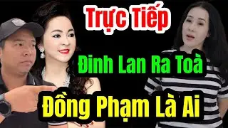 🛑 Trực Tiếp Đinh Lan Ra Toà Khai Thêm Đồng Phạm #langthangduongpho