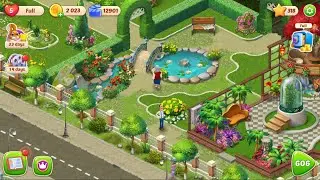 Homescapes Story Walkthrough Gameplay Garden - Day 5