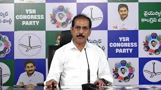 LIVE: YSRCP State Legal Cell President Sri M. Manohar Reddy BYTE | @ysrcpofficial