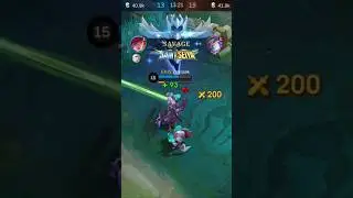 Beatrix Savage Moment #mobilelegends