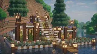 Minecraft : Spruce Lake House Tutorial