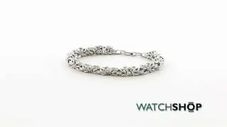 Jewellery Essentials Ladies' Sterling Silver Chunky Link Bracelet (AJ-37230867)