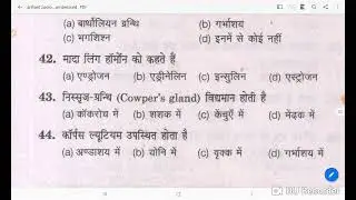 MP PNST II CG BSCII AIIMS II PVFT II DAHTE II ANM  ii NEET   2024 BIOLOGY &ZOOLOGY MODEL TEST 1 30