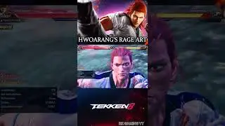 TEKKEN 8 HWOARANG RAGE ART 4K 60 FPS PC GAMEPLAY #tekken8 #bandinamco #pc  #gaming #花郎  #hwoarang