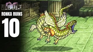 Final Fantasy V Pixel Remaster Platinum Trophy Gameplay Walkthrough Part 10 - Earth Crystal