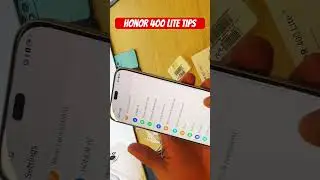 Honor 400 Lite tips review #honormobile #honor400lite #honor400series #shorts #mobiletech