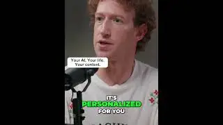 Personalized AI: The Future with Smart Glasses #podcast #markzuckerberg