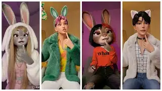 COLORING MIX TREND K POP AND ZOOTOPIA Characters #kpop #zootopia #trending