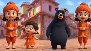 Kalu madari aaya | कालू मदारी आया | kids poem |  urdu or Hindi rhyme