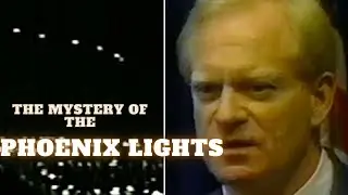 Former Arizona Governor Saying Phoenix Lights UFO Sighting 