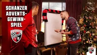 Schanzer Adventsgewinnspiel mit Pascal Testroet und Marcel Costly