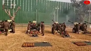 21 Gun Salute 2026 | Republic Day National Flag Ceremony | Indian Army Indigenous 105mm Guns #short