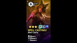 TFT Spell Casting Ahri Carry 8 Arcanist Team Comp! TFT 6.5 Ahri | TFT PBE Set 6.5