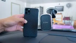 Обзор Pitaka MagCase + MagMount Qi для iPhone 11 Pro Max