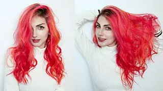 PINTANDO O CABELO DE PINK!