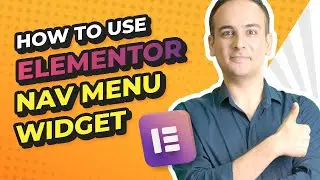 How to Use Elementor's Nav Menu Widget to Design WordPress Custom Menus | Elementor Tutorial