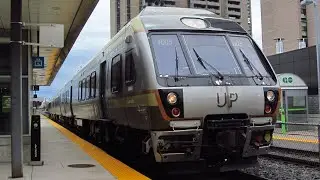 UP Express: 3-Car Train Departing Weston (to Pearson)