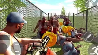 Franklin Zombie Mission 😱💀 | 100 Coins Collect Challenge in Indian Bike Driving 3D