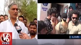 Minister Harish Rao Message To Voters After Casting His Vote In Siddipet | TS Assembly Polls | V6