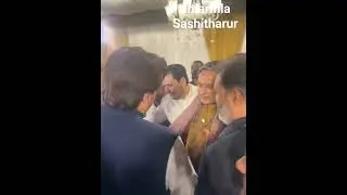 MLA Umar Ali khan & Ex Minister Sashi Tharur ji