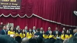 Mizoram Synod Choir At PYF Youth Camp 2018