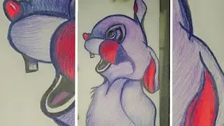 HOW TO DRAW A BUNNY 🐇🐰 REALISTIC BY SH&Aacute;Z &Aacute;RTS / -