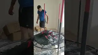 delta marka fileli 140 cm trampolini kurulumu