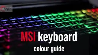 How to change MSI laptop's keyboard colour? | Candid.Technology Hindi
