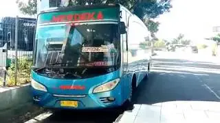 GILA!!! SPION BIS SHD HAMPIR NYENGGOL GARA-GARA PINTU KELUAR TERMINAL SEMPIT...