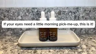☕ Smooth, Nourish & Revive | Pretty Farm Girl Eye Serum Review 💖