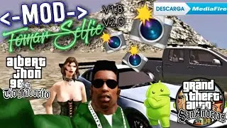 Mod Tomar Selfie gta sa android 2022 | mod selfie gta San Andreas Android 2022