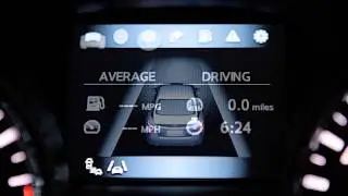 2014 Nissan Altima -  Vehicle Information Display