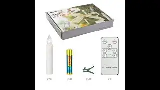 Wie LED-Kerze Installiert und genutzt wird?