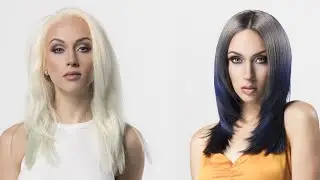 CHI: The Chroma Collection How-To (Quick Version) - Blue Infused Dipped Ends