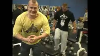 Dorian Yates Back Workout in Estonia 2007 (RARE FOOTAGE!!!)