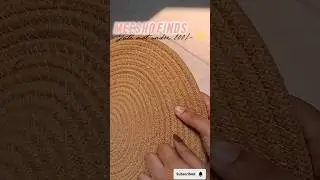 Meesho finds under 200ll jute matll✨✨#meesho #homedecor