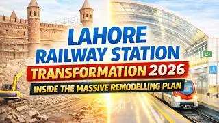 Lahore Railway Station | From Colonial Fortress to Modern Hub | Latest Development & Remodelling