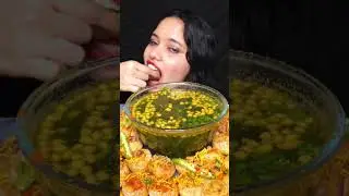SPICY PANI PURI EATING CHALLENGE GOLGAPPA ASMR #SHORTVIDEO #SHORTSVIRAL #MUKBANG #FUCHKA #SHORTS
