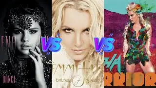 Stars Dance (Selena Gomez) vs Femme Fatale (Britney Spears) vs Warrior (Kesha) - Album Battle