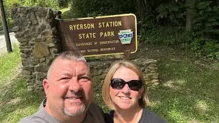 Ryerson Station State Park Pa (Polly Hill Campground) Site Tour 