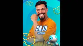 #anjo😇 &bull; Vinicius foi o &uacute;ltimo anjo do #BBB25 e teve o poder de imunizar um brother do #pared&atilde;o!