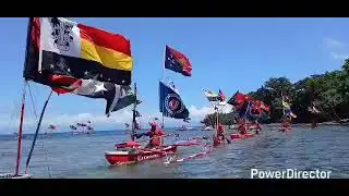 Canoe Festival in Madang Province to commemorate the 50th Anniversary Golden Jubilee Celebration.