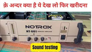 notrox amplifier.notrox nt 601 .