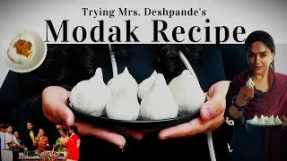 First time making MODAK! 😰 Can I make it like Mrs. Deshpande? 