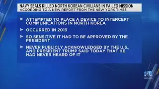 Report: Navy SEALS killed N. Korean civilians in 2019